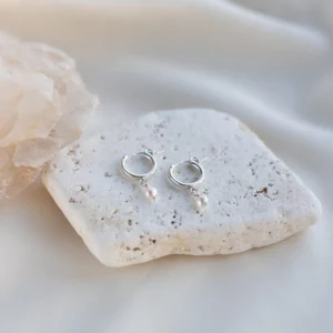 Pearl Huggies - silfur