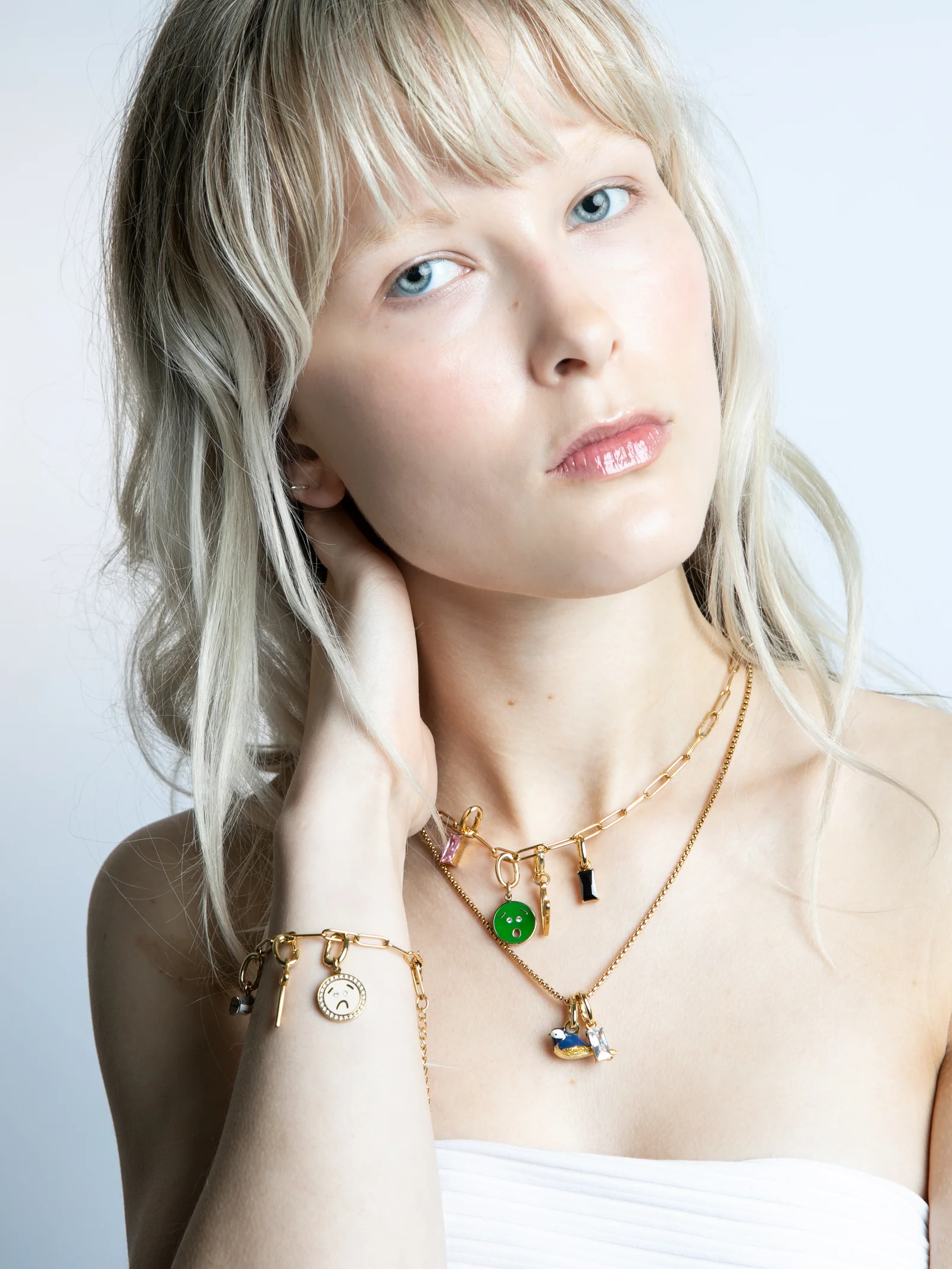 Huh Sparkle (18K gyllt stál - viðhengi) - Image 4