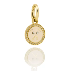 Grumpy Glam - Gold (gyllt stál - viðhengi)