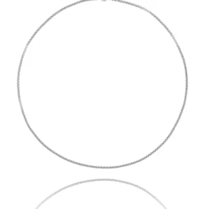 Charm Weave Necklace (stál)