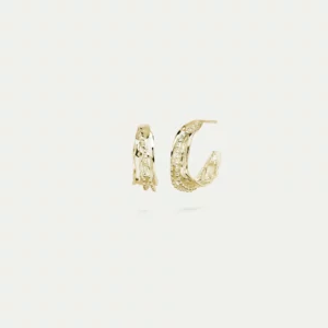 BY•L – TAILSTAILS EYRNALOKKAR 22MM - GYLLTIR