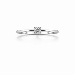 GULLHRINGUR – 14 KT – DEM 0,10 ct