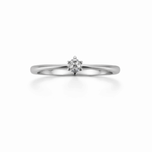 GULLHRINGUR – 14 KT – DEM 0,20 ct